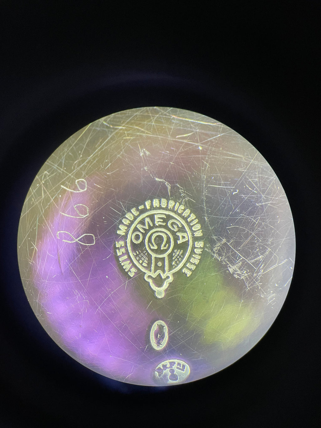 Zlaté vreckové hodinky Omega 1920