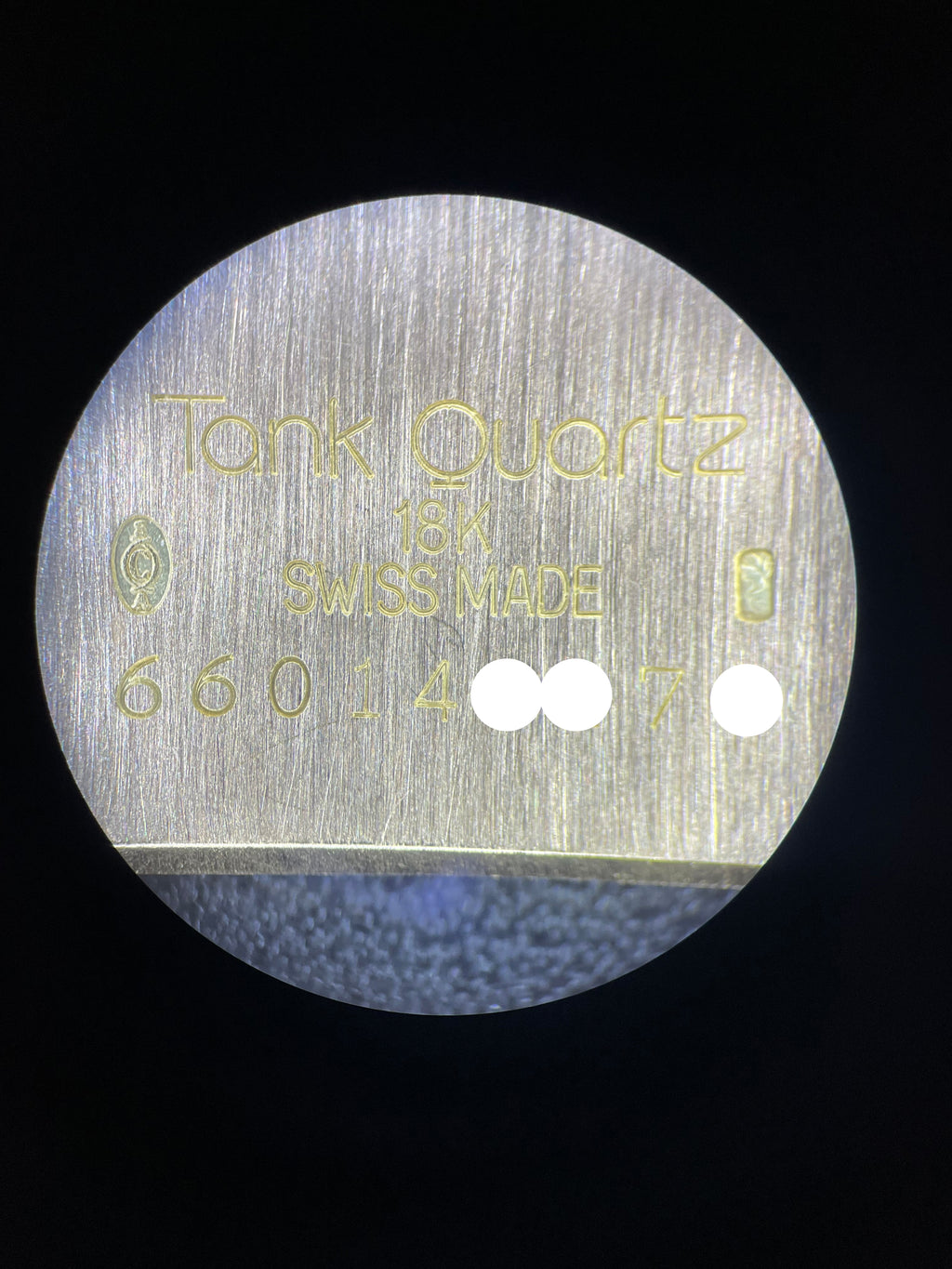 Cartier Tank Normale 66014