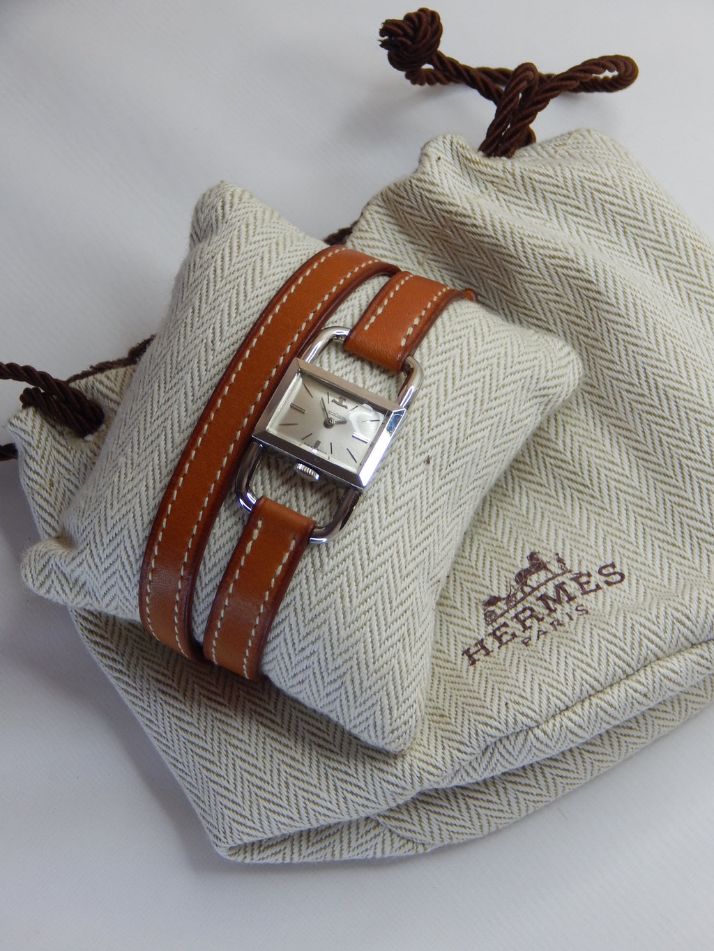 Jaeger Le Coultre Etrier Completely Original Hermés Edition