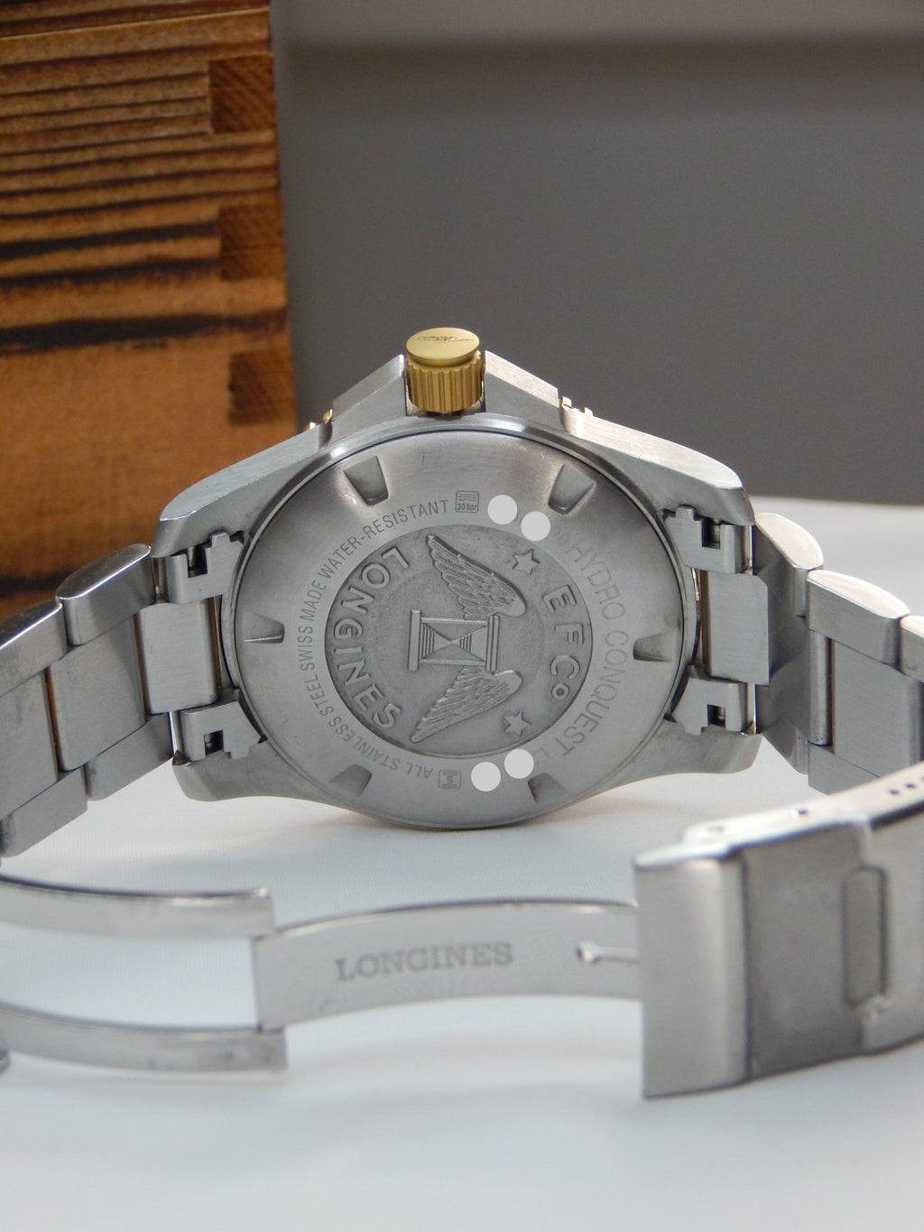 Longines Hydro Conquest, big size, Green Dial